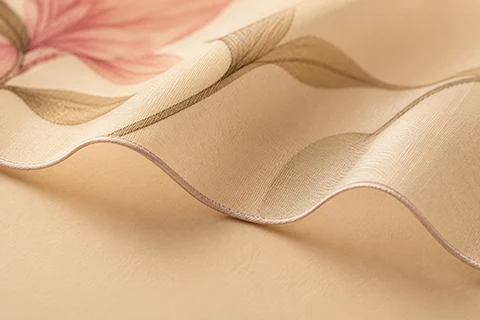 baby hem or narrow hem of silk scarf - 1
