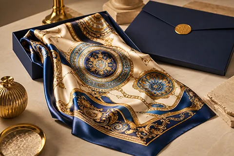 branded and promotional silk scarves - 11