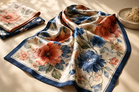 custom printed silk scarves - 11