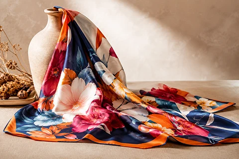 Polyester and Recycled Polyester Scarves – 11 Polyester scarf options for cost-conscious museum programs
