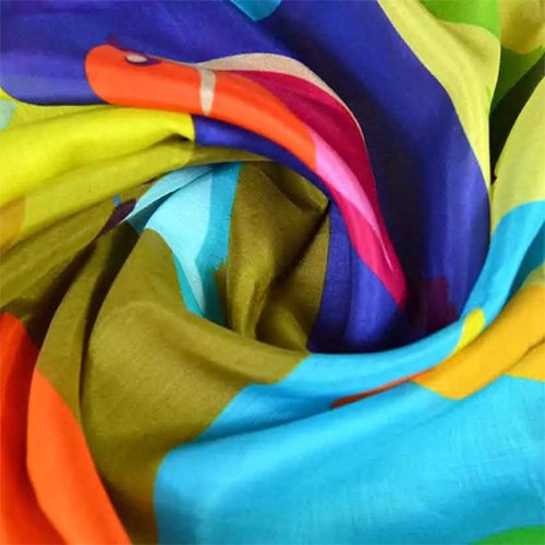 Silk cotton kimono fabric direction for a custom product line