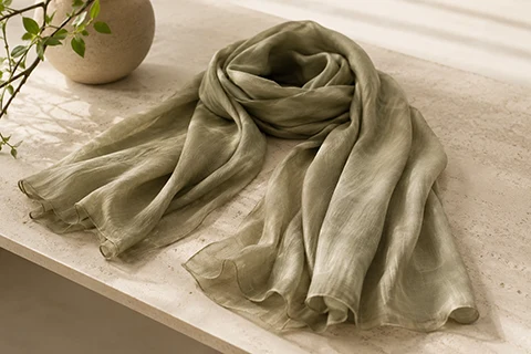 Tencel scarves for design-led accessory collections