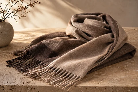 Wool and Cashmere Scarves – 11 Wool and cashmere scarf options for seasonal museum collections