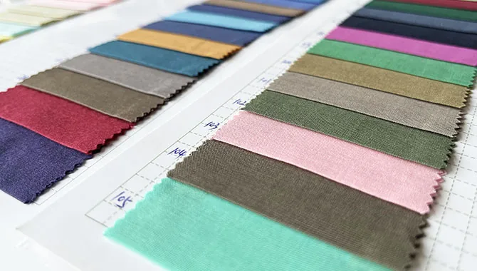 Color options for custom cotton bandana production