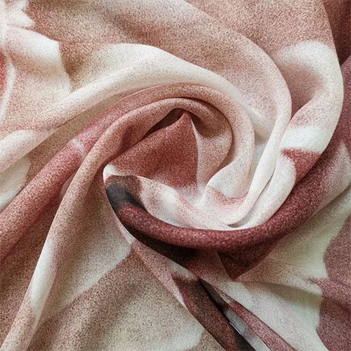 printed modal silk fabric Printed modal silk fabric for custom repeat and placement artwork