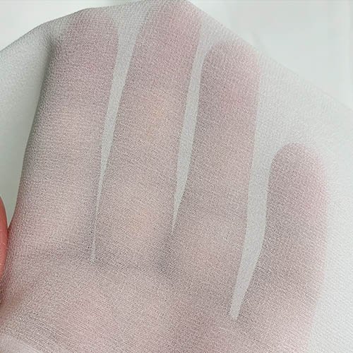 12mm silk georgette fabric weight reference