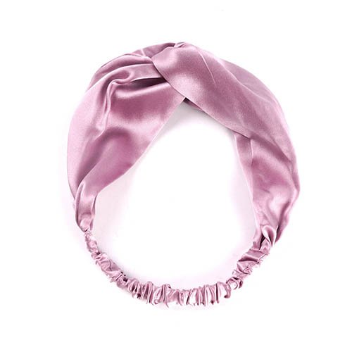Silk knot headband for a custom hair accessories collection