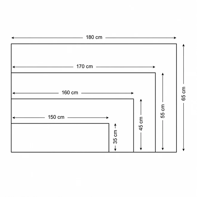 size of long silk scarves for fashion brands – 11 Long scarf format for paintings, maps and exhibition artwork