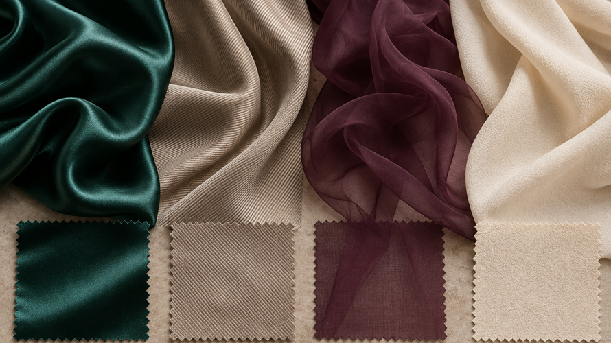 behind the luxury how is silk made into fabric types Silk yarn, silk plain weave, silk twill, silk satin, silk chiffon and jacquard fabric samples