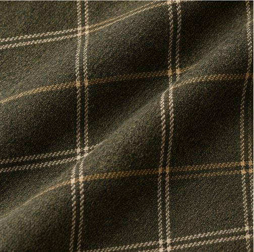 Windowpane plaid fabric pattern swatch with wide open lines