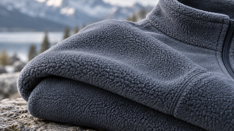 what is fleece types Microfleece, polar fleece, grid fleece, sherpa and wool-blend fleece swatches compared by pile and weight