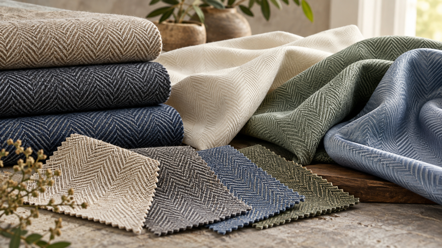 what is herringbone fabric types Herringbone fabric types in wool, cotton, silk and polyester with different scales and weights